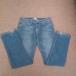 Revolt Jeans Women's Straight Leg in Classic Denim Sz 11 Mid Rise